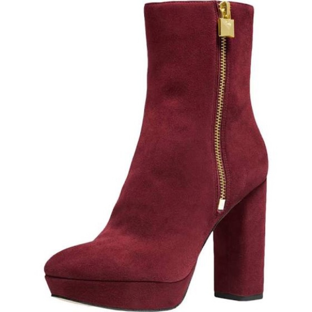 Michael Kors Frenchie Platform Heel Booties
